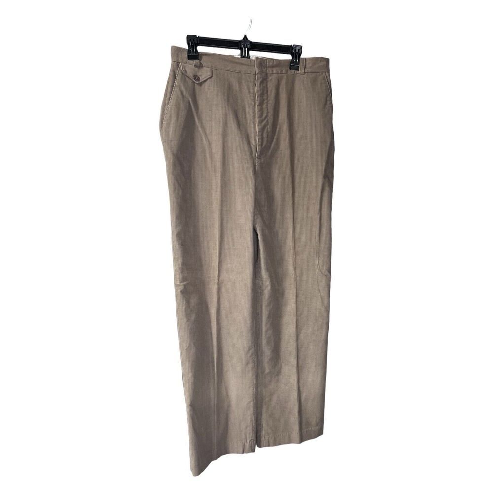 Par‎ Four Sportswear Golf Pants Size 18 Length 30" Taupe Corduroy